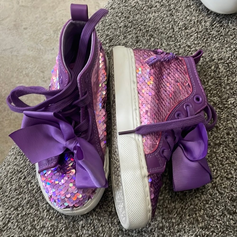 Jojo Siwa high top sneakers